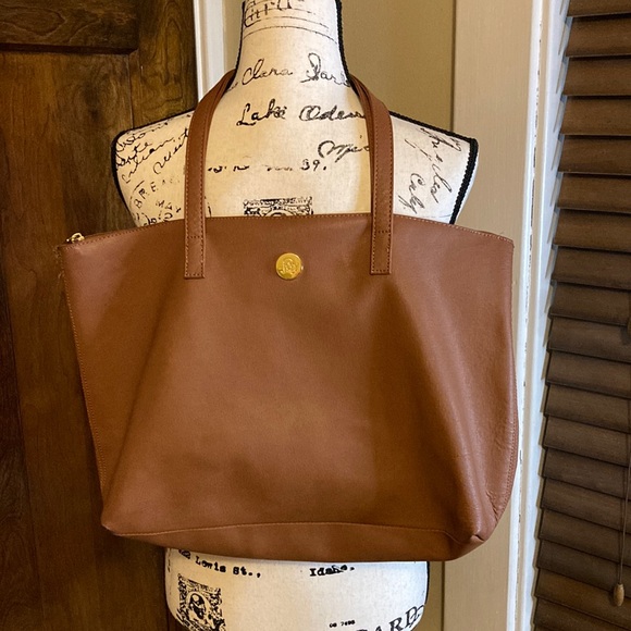 Joy Mangano Bags Joy Mangano Leather Tote Poshmark